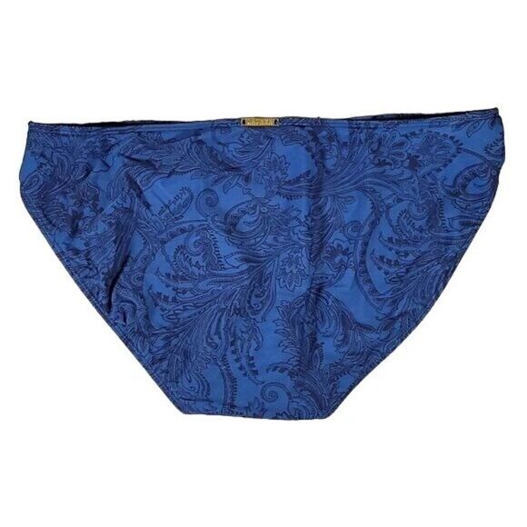 Ralph Lauren Paisley Bikini Bottom Sz 14 - Picture 2 of 10